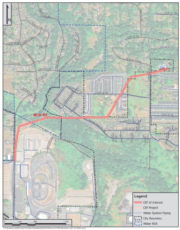 Trombley Hill vic map