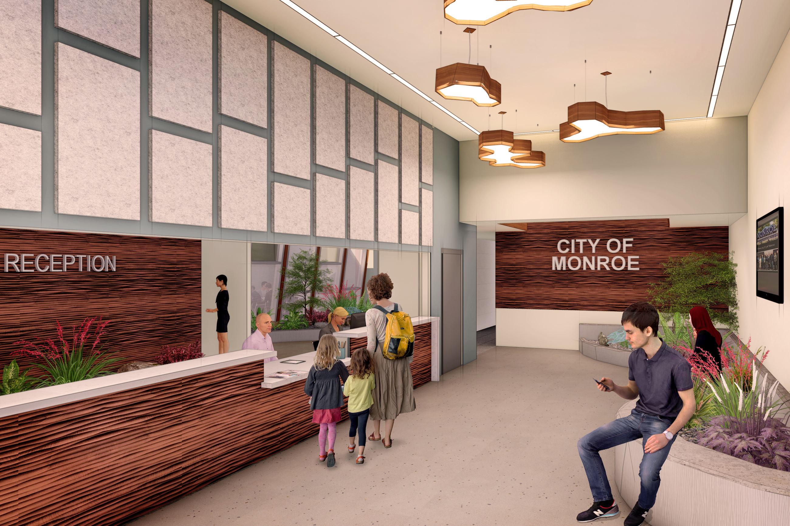 Monroe City Hall_INT-1-receptcounterARCRendering