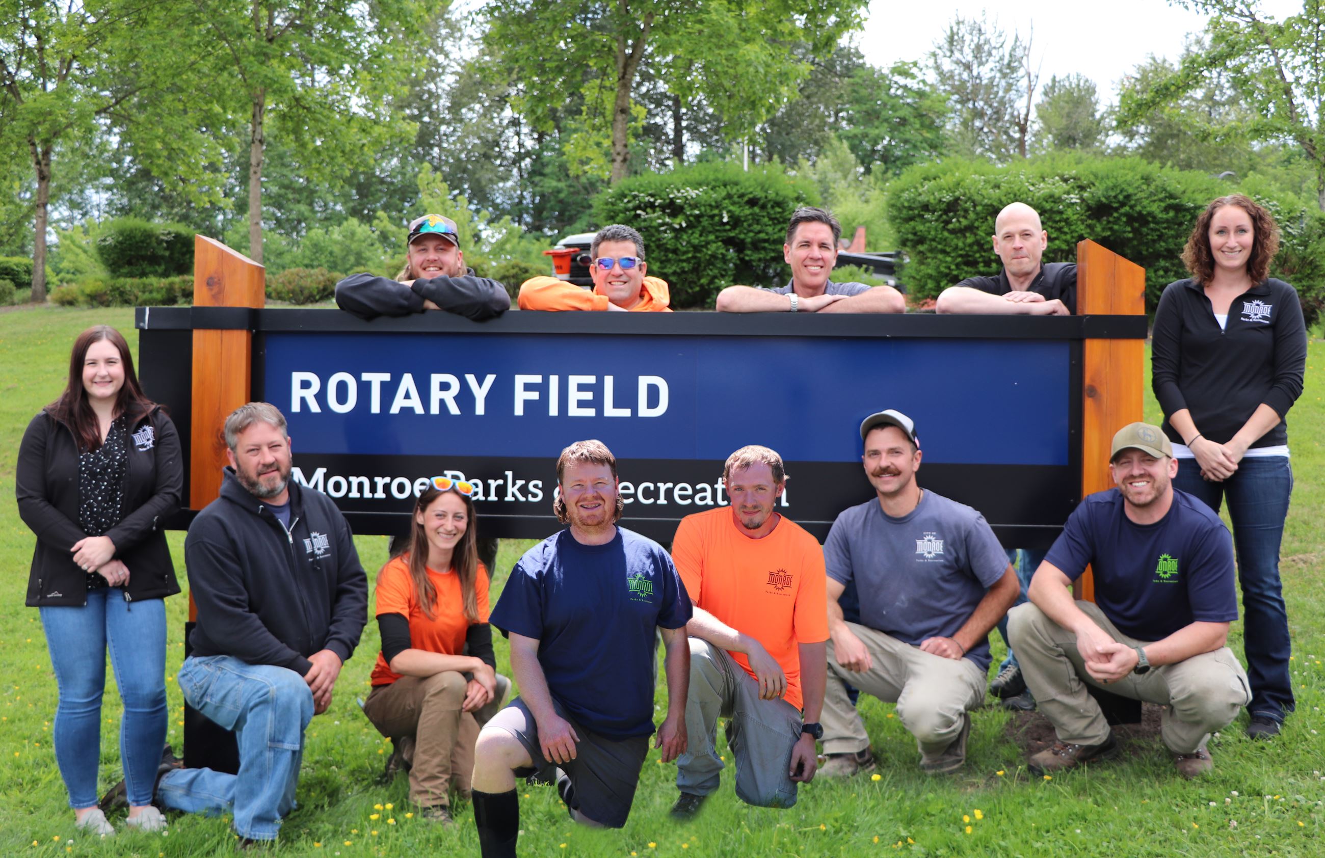 ParksRec Dept Group Photo