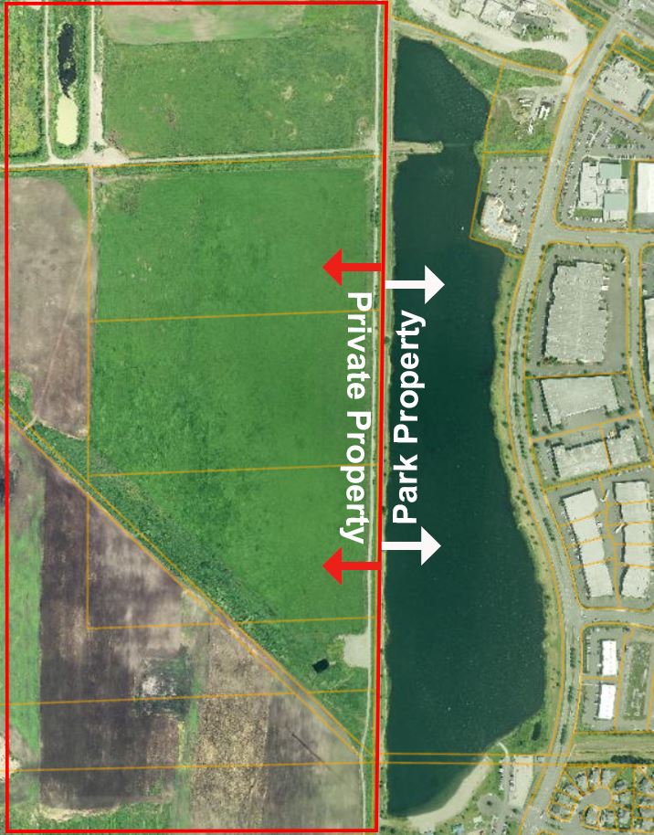 Lake Tye Private Property Map