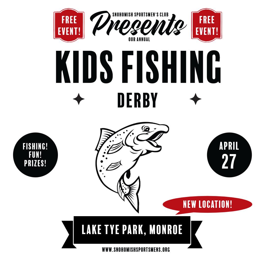 Graphic for Kids Fishing Derby